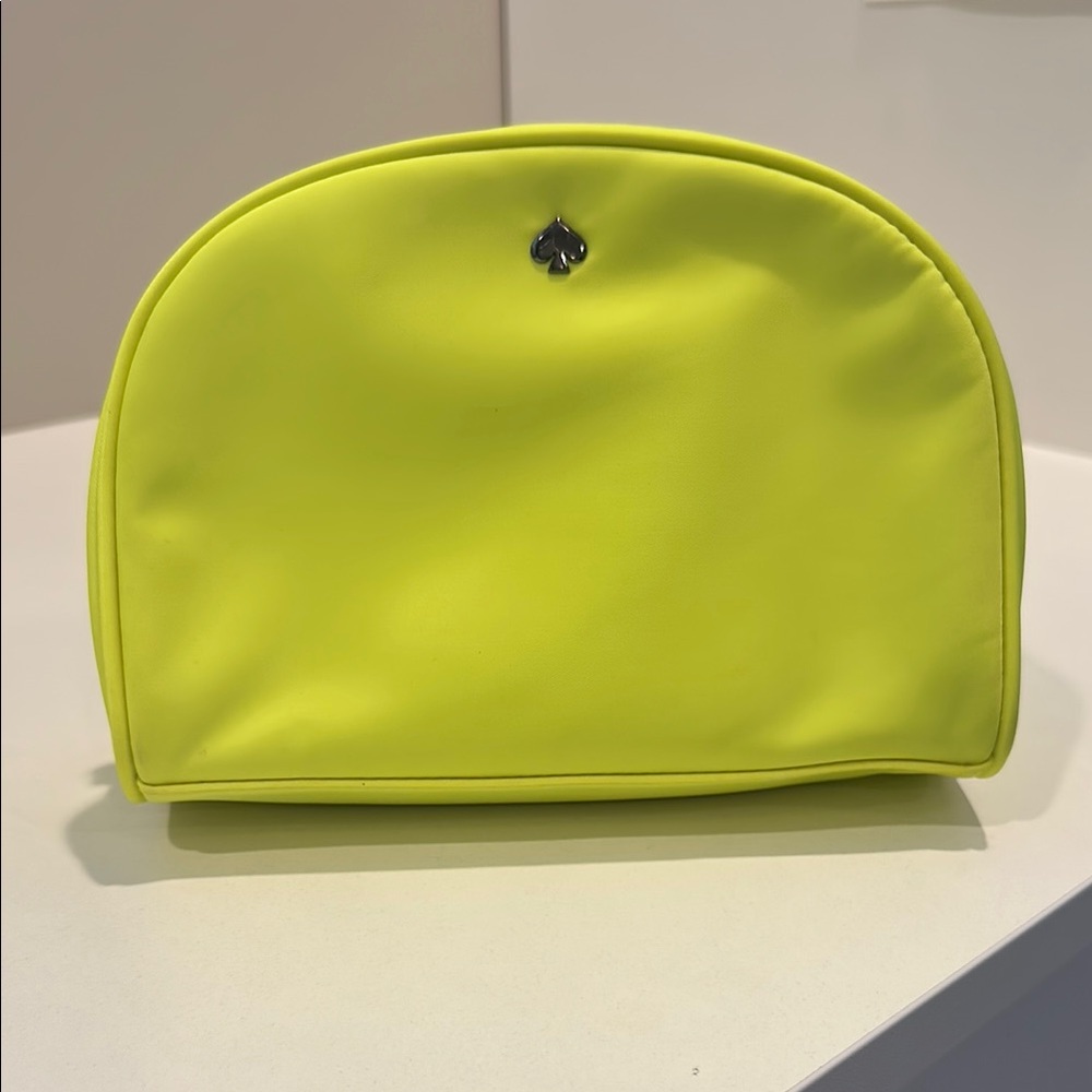 Kate Spade Yellow Cosmetic Bag